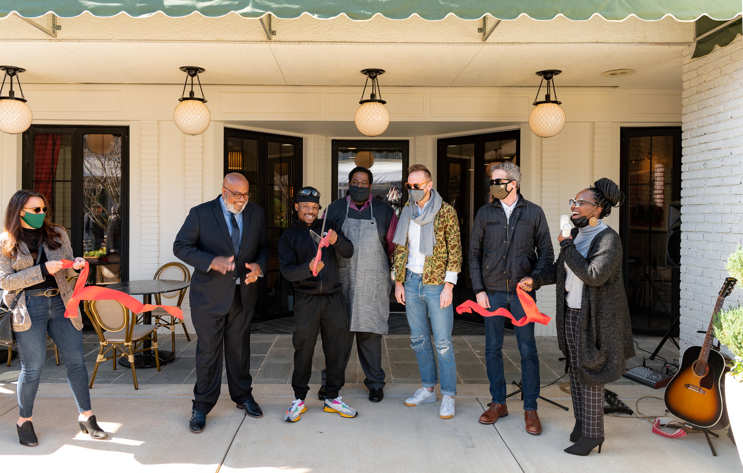 A ribbon-cutting ceremony was held this week to welcome LaCour Kitchen and Bar to Highland Village.