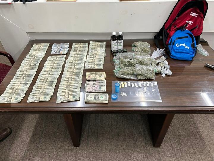 Wetzel was arrested with a backpack that contained over 100 Fentanyl pills, over a pound of marijuana individually packaged, and $2,700 in cash, GPD Chief Hale said.